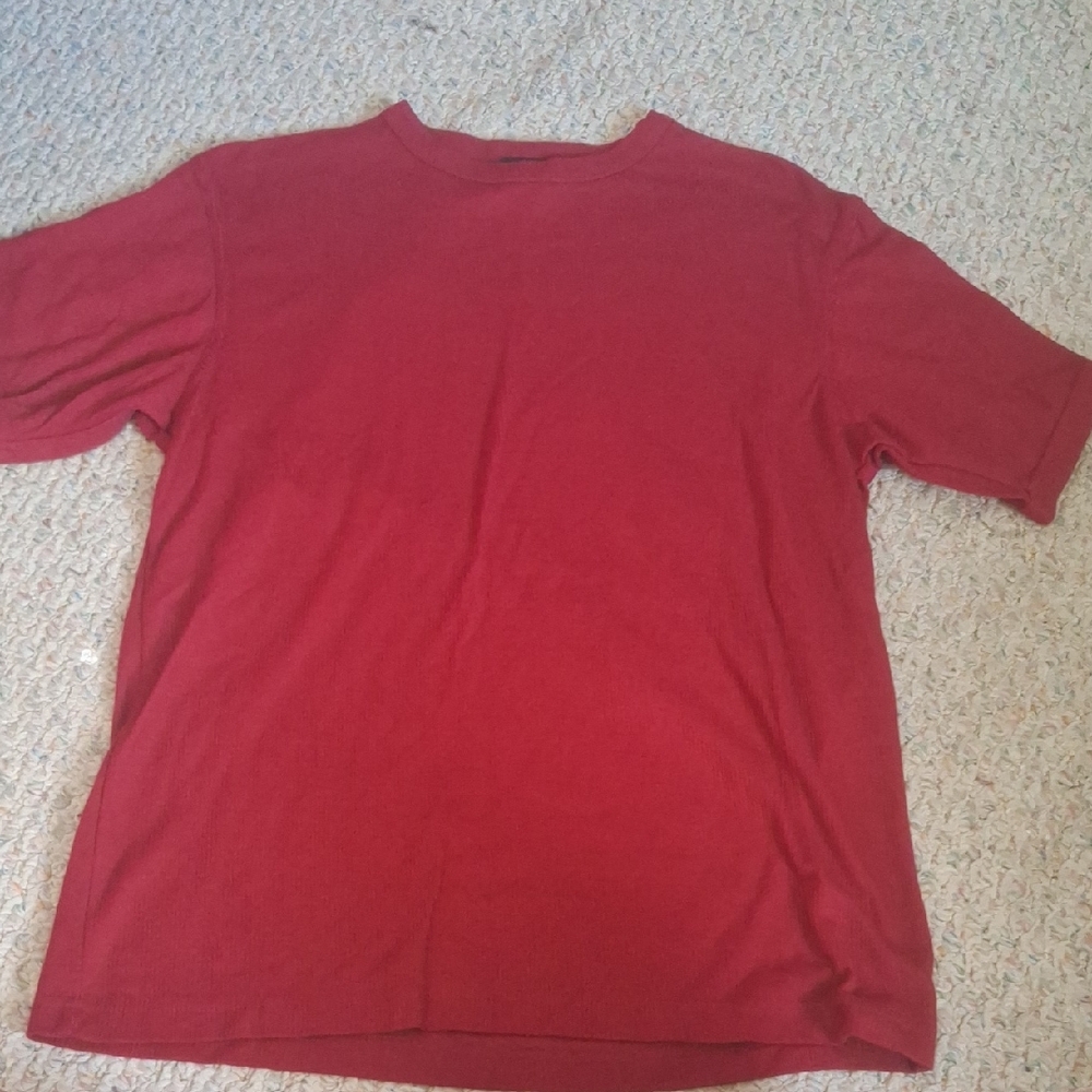 Vibrant Red Men's Short Sleeve Tee